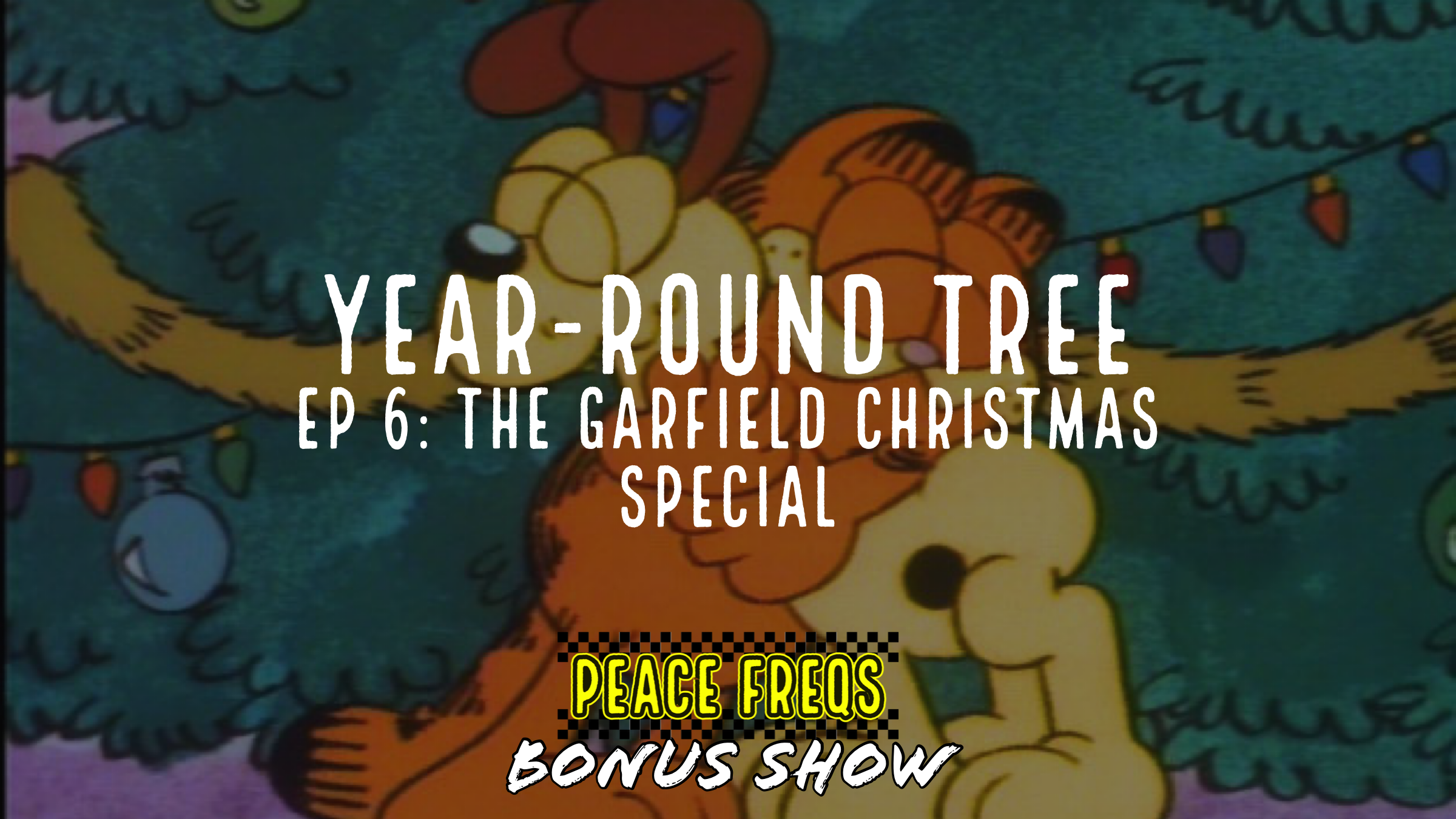 The Garfield Christmas Special Review - Year Round Tree 006 Title Card