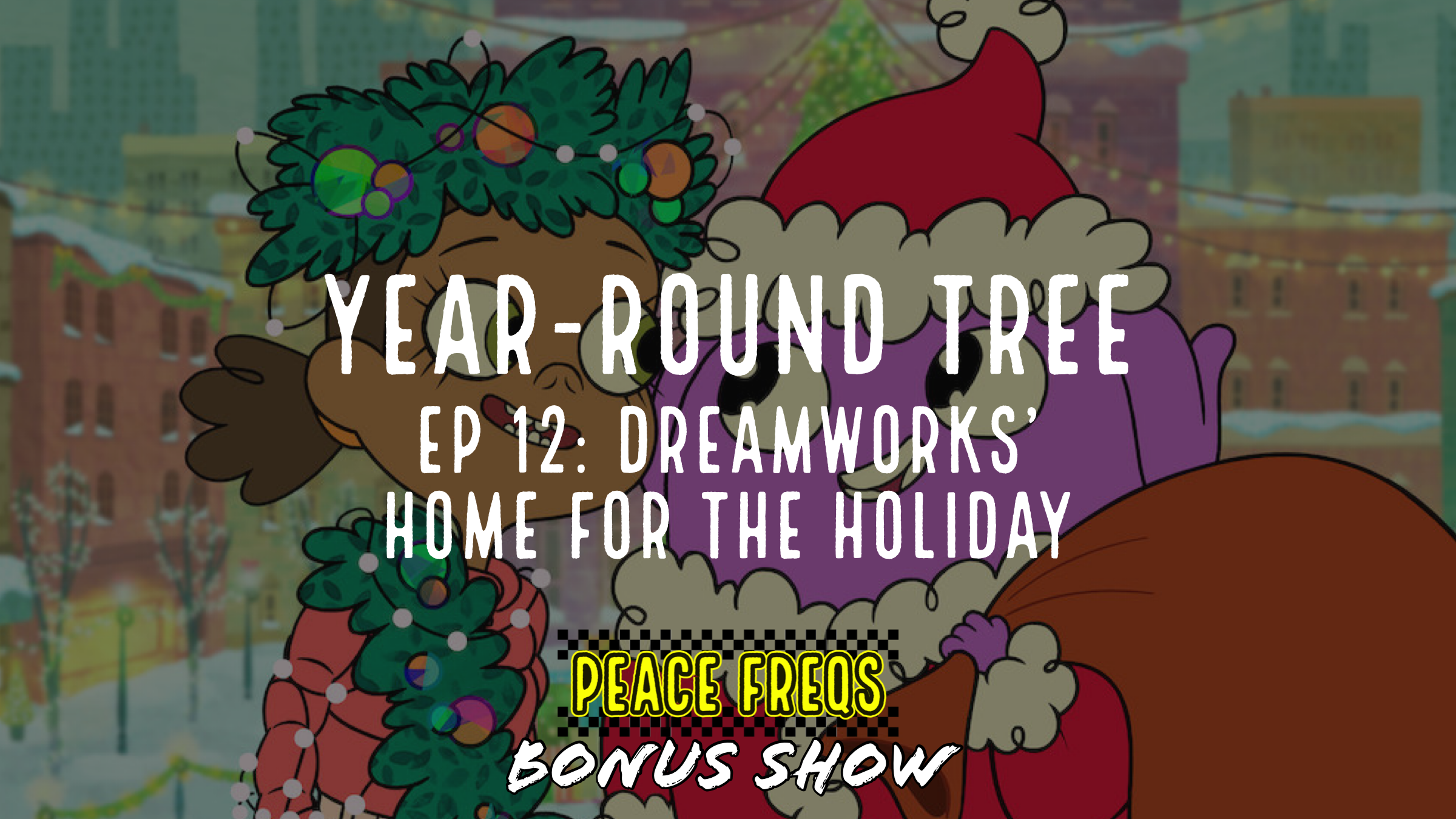 Dreamworks' Home: For The Holiday Review - Year-Round Tree 012 Title Card