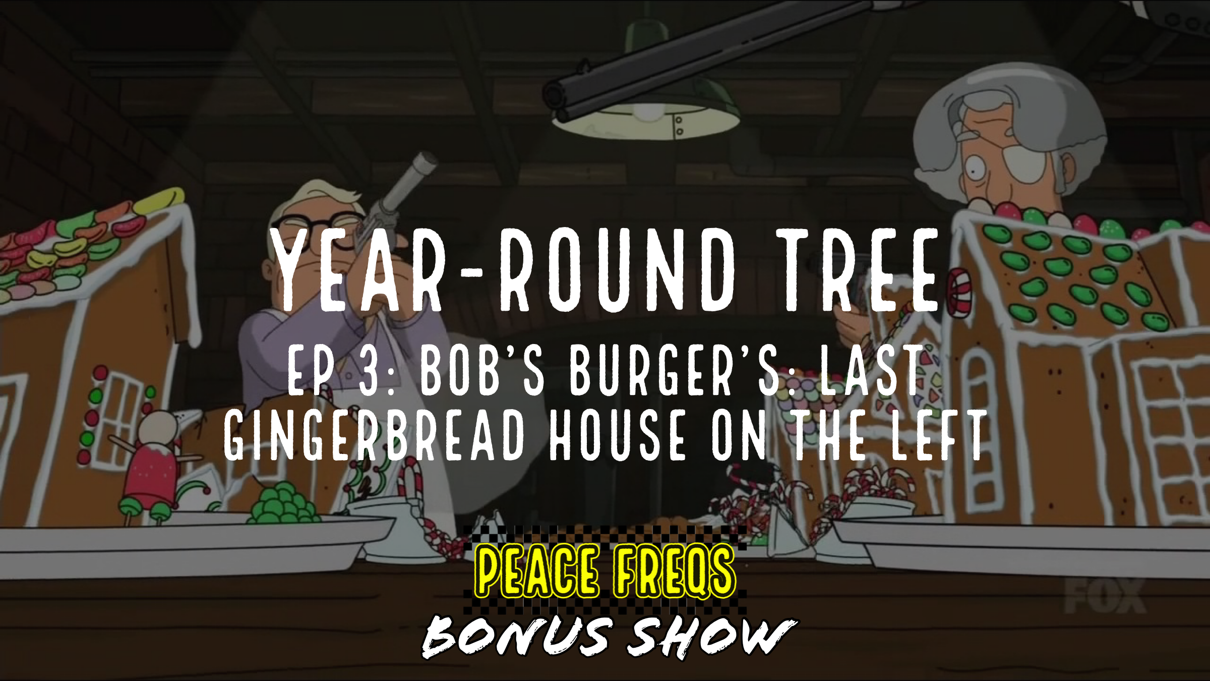 Bob’s Burger’s: Last Gingerbread House On The Left Review – Year Round Tree 003 Title Card
