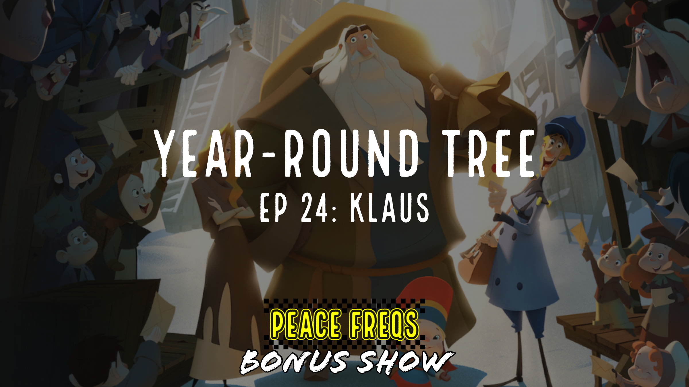 Netflix's Klaus Review - Year-Round Tree 024 Title Card